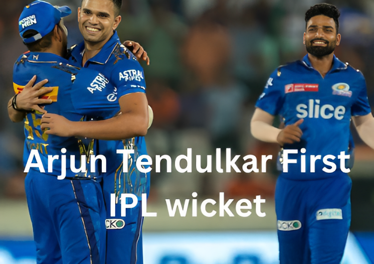 Arjun Tendulkar First IPL wicket